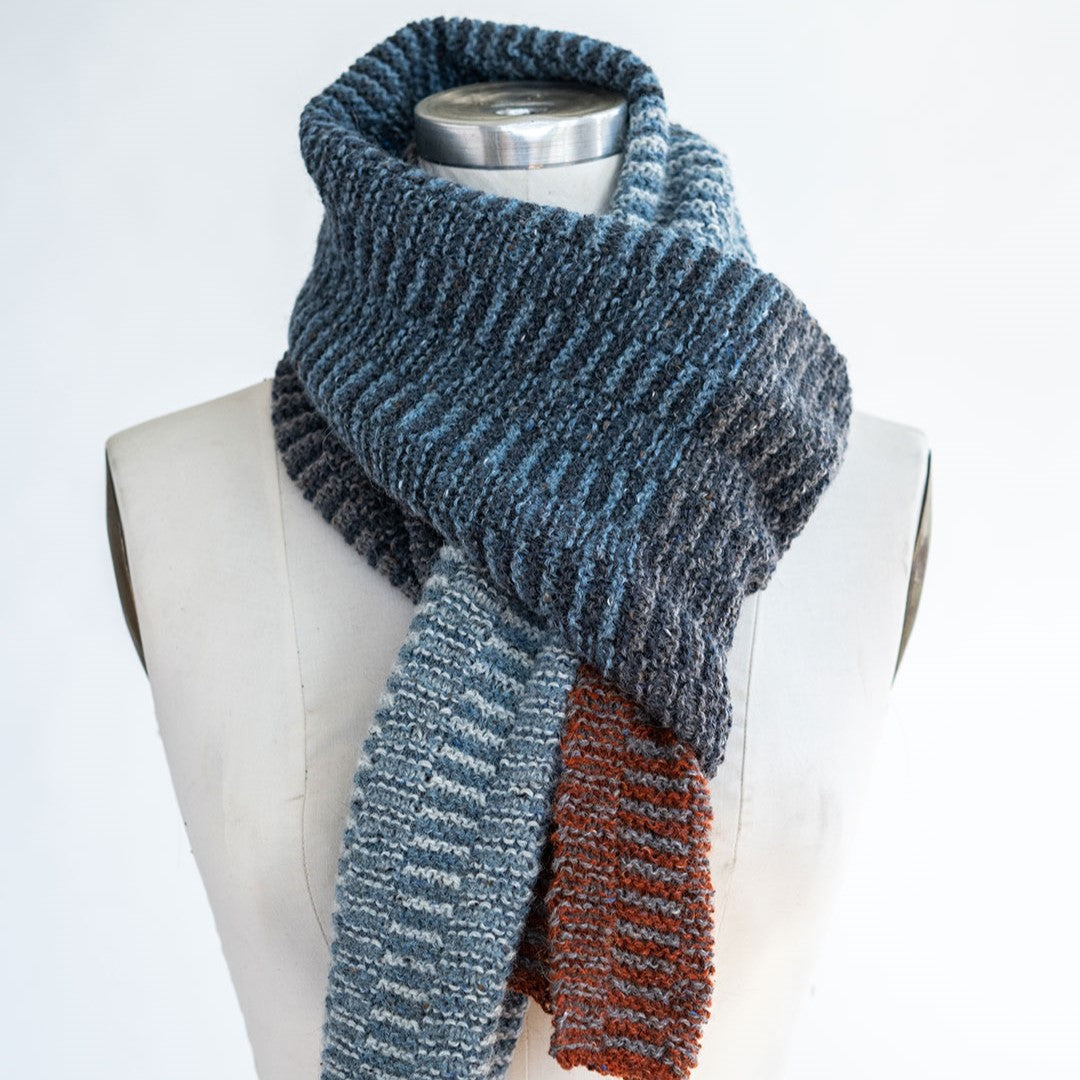 Felted Long Unisex deals Merino woolen scarf