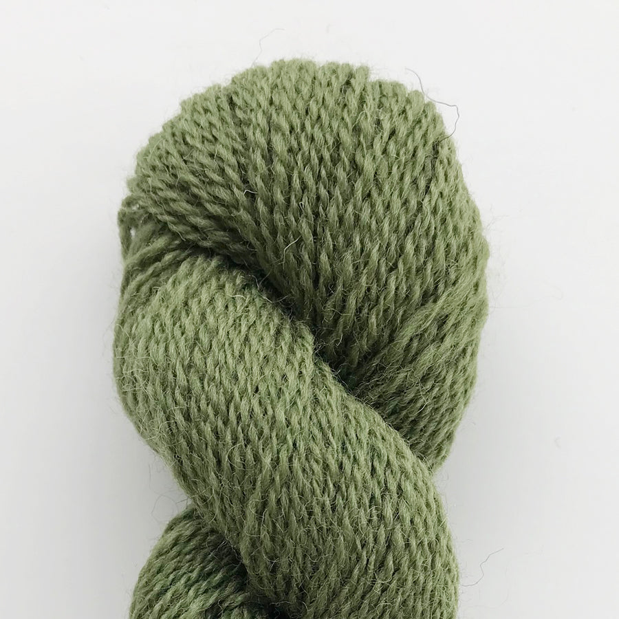 Yarn: Fingering Weight Olive green alpaca